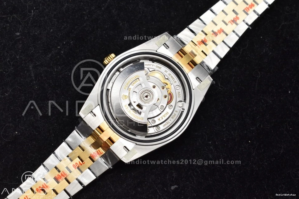 41 Chic On Edition YG 904L 609 YG Best Dial VR 1:1 Bracelet Clean SS Jubilee Steel DateJust 126333 Diamonds 0822